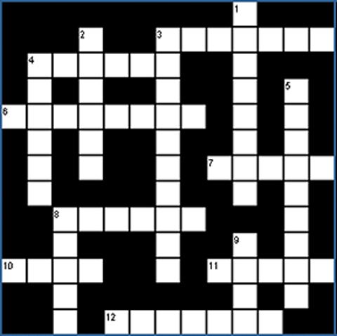 crossword puzzle