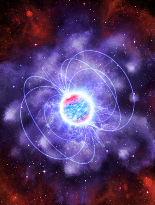 Illustration of a Neutron Star