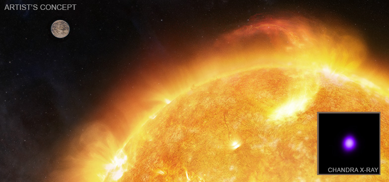 Tour: Exoplanets Need to be Prepared for Extreme Space Weather, Chandra Finds